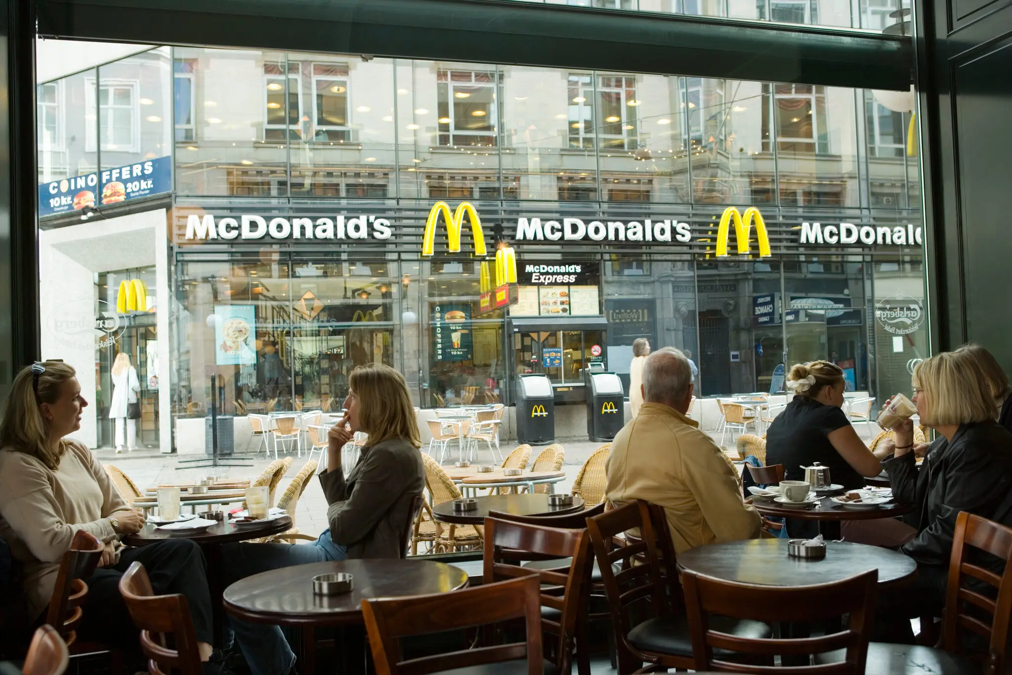 McDonald's в Копенгагені, Данія. Схоже, що найсильніший імпульс для дій споживачів спостерігається в країнах, яким пан Трамп прямо ворогує, наприклад у Данії.